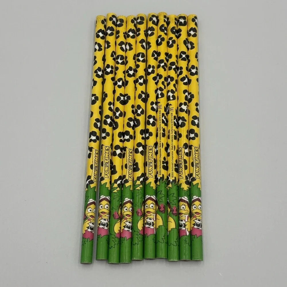 Vintage McDonald's‎ Fun Times Pencils 2003 Vintage Promotion 